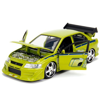 Fast and Furious Brian's Mitsubishi Lancer Evo VII 1:24 Scale Die-Cast Metal Vehicle