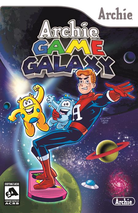 ARCHIE COMICS 85TH ANNIVERSARY PRESENTS ARCHIE GAME GALAXY #1 (ONE SHOT) CVR C JOE STATON FOIL VAR Limited to 1000 copies Allocations May Occur