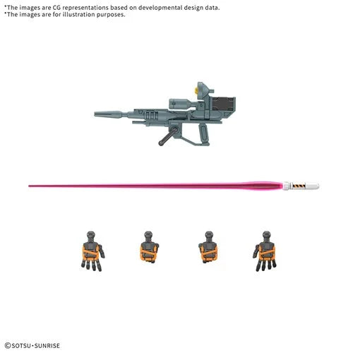 Mobile Suit Gundam GQuuuuuuX Light Cannon High Grade 1:144 Scale Model Kit
