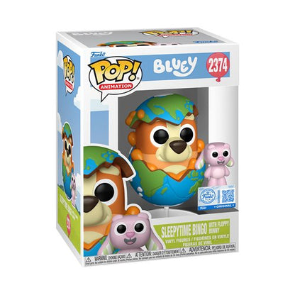 Bluey Sleepytime Bingo with Floppy Bunny Funko Pop! Vinyl Figure and Buddy #2374 - Specialty (PREORDER - July / August 2026)