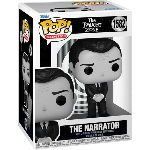 The Twilight Zone 1959 The Narrator Funko Pop! Vinyl Figure #1582 (ETA JANUARY / FEBRUARY 2025)