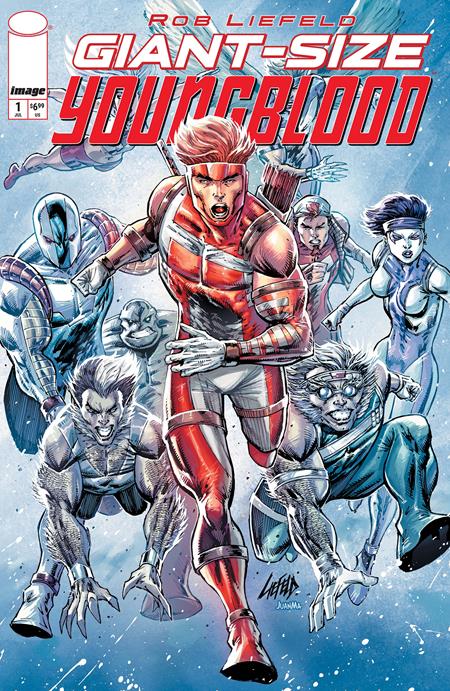 GIANT SIZE YOUNGBLOOD (ONE SHOT) CVR A ROB LIEFELD