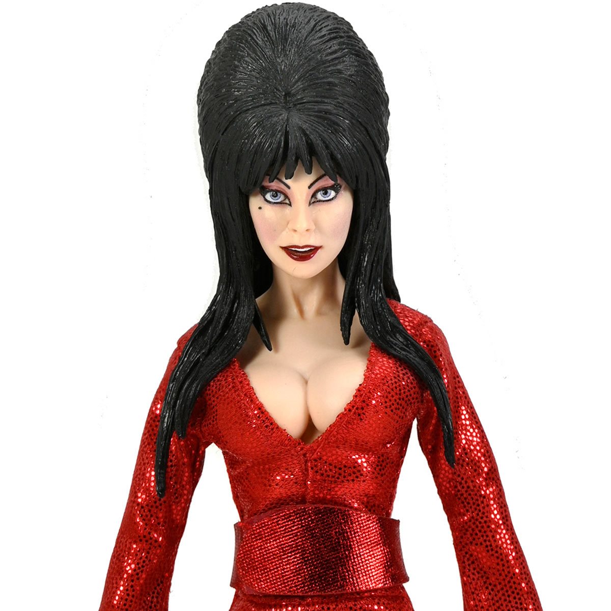 ELVIRA – 8 IN CLOTHED ACTION FIGURE – ELVIRA RED, FRIGHT, AND BOO