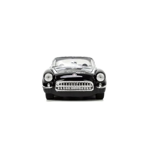 Hollywood Rides Universal Monsters Wolfman 1957 Chevrolet Corvette 1:24 Scale Die-Cast Metal Vehicle with Figure