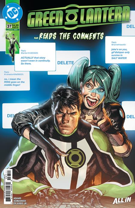 Green Lantern #37 Cover A | Eddy Barrows