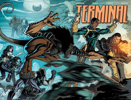 TERMINAL #1 CVR M ANDY KUBERT & DAVE MCCAIG CONNECTING WRAPAROUND CHROMIUM VAR (MR)