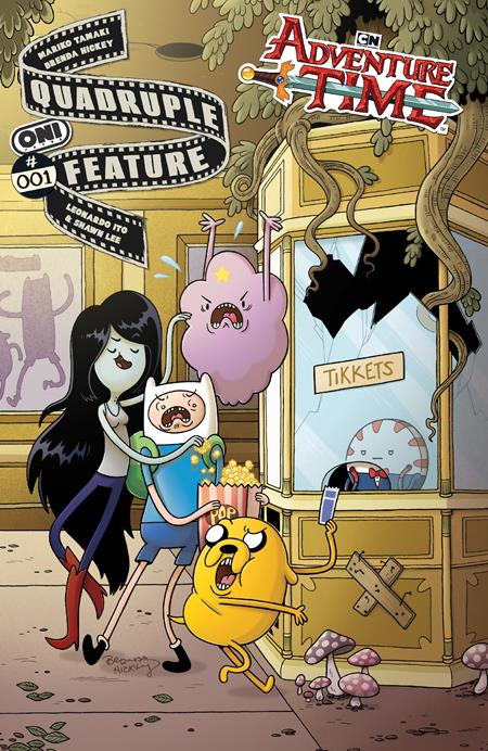 ADVENTURE TIME QUADRUPLE FEATURE #1 (OF 4) CVR A BRENDA HICKEY