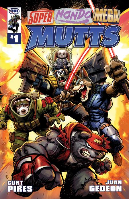 SUPER MONDO MEGA MUTTS #1 (OF 4) CVR A JUAN GEDEON (MR)