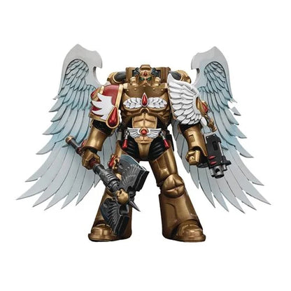 Joy Toy Warhammer 40,000 Blood Angels Sanguinary Guard with Encarmine Axe 1:18 Scale Action Figure (ETA January / February 2025)