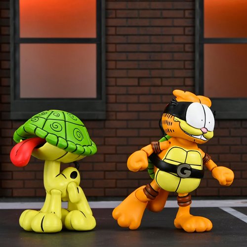 Teenage Mutant Ninja Turtles Archie Comics x Garfield Ultimate Garfello with Odie 7-Inch Scale Action Figure | NECA | PREORDER