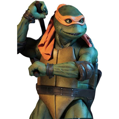 TMNT 1990 Movie | Michelangelo NECA 1:4 Scale 16.5-Inch Action Figure | PREORDER