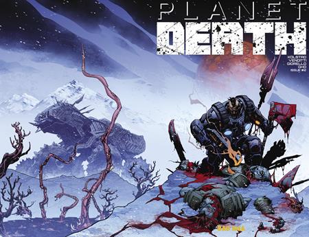PLANET DEATH #2 (OF 4) CVR B RYAN SOOK WRAPAROUND VAR