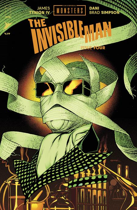 UNIVERSAL MONSTERS THE INVISIBLE MAN #4 (OF 4) CVR B RYAN SOOK VAR