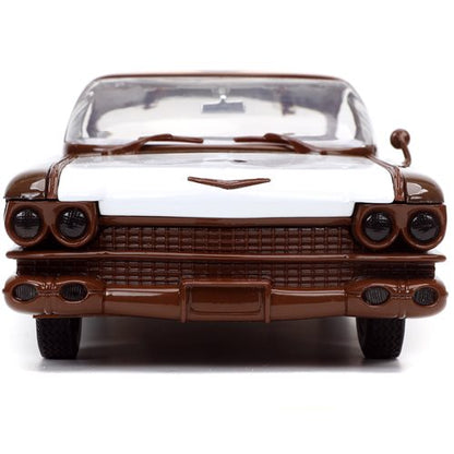 Hollywood Rides Count Chocula 1959 Cadillac Coupe DeVille 1:24 Scale Die-Cast Metal Vehicle with Figure