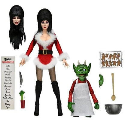 Elvira Very Scary Xmas Elvira 8-Inch Clothed Action Figure (ETA MARCH / APRIL 2025)