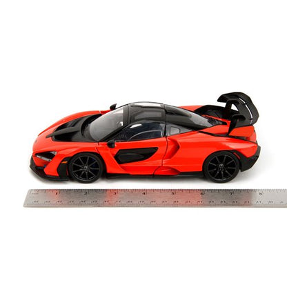 Fast and Furious Fast X McLaren Senna Orange and Black 1:24 Scale Die-Cast Metal Vehicle (ETA FEBRUARY 2025)