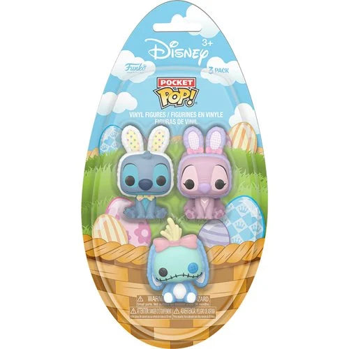 Lilo & Stitch Easter Funko Pocket Pop! Mini-Figure 3-Pack (ETA JANUARY / FEBRUARY 2025)