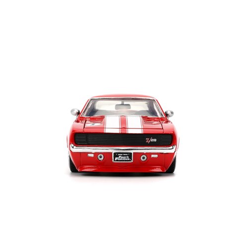 Fast and Furious 1969 Chevrolet Camaro Red 1:24 Scale Die-Cast Metal Vehicle (ETA JANUARY 2025)