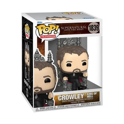 Supernatural Crowley King of Hell Throne Premium Funko Pop! Vinyl Figure #1839 (ETA JANUARY / FEBRUARY 2026)