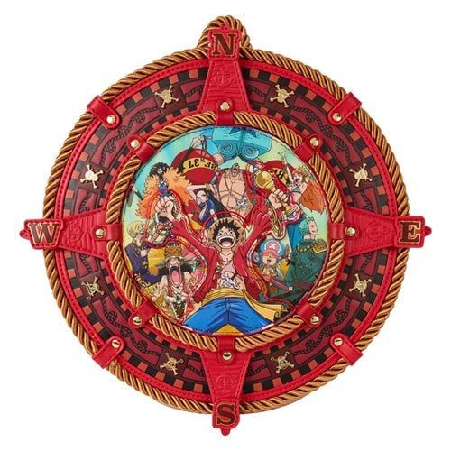 One Piece Straw Hat Gang Nautical Mini-Backpack