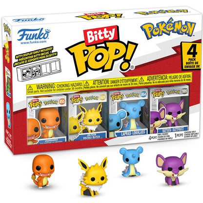 Pokémon Charmander Bitty Pop! Mini-Figure 4-Pack | Funko