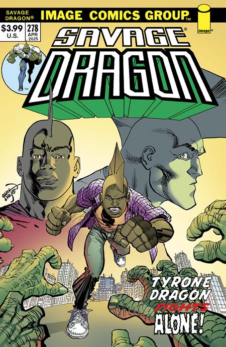 SAVAGE DRAGON #278 CVR A ERIK LARSEN 70S TRADE DRESS VAR