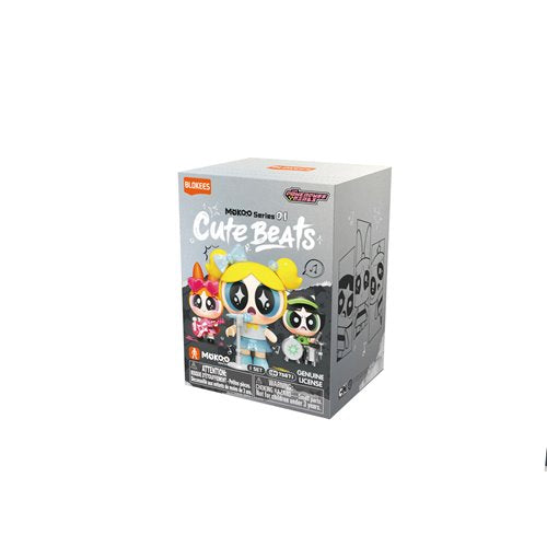 The Powerpuff Girls Mokoo 01 Cute Beats Blind Box Mini Model Kit Case of 9
