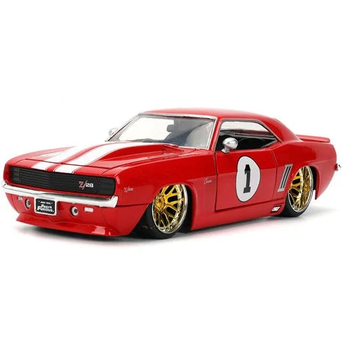 Fast and Furious 1969 Chevrolet Camaro Red 1:24 Scale Die-Cast Metal Vehicle (ETA JANUARY 2025)