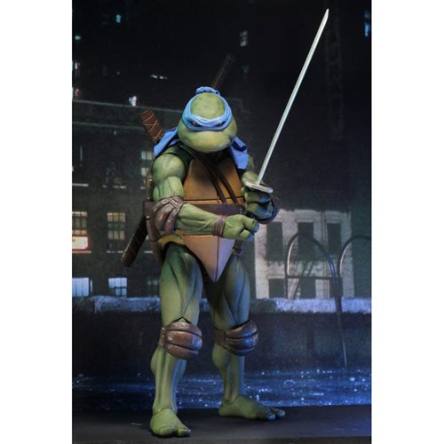 TMNT 1990 Movie | Leonardo NECA 1:4 Scale 16.5-Inch Action Figure | PREORDER