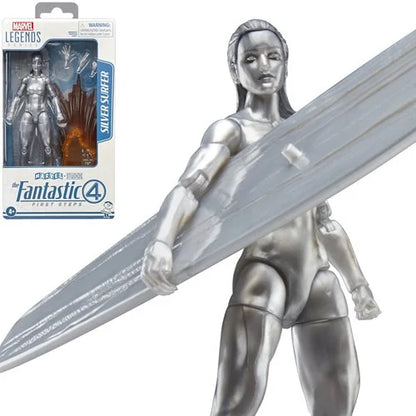 The Fantastic Four: First Steps Marvel Legends Series Silver Surfer 6-Inch Action Figure