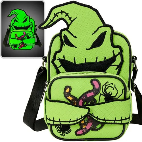 The Nightmare Before Christmas Oogie Boogie Glow-in-the-Dark Crossbuddies Bag