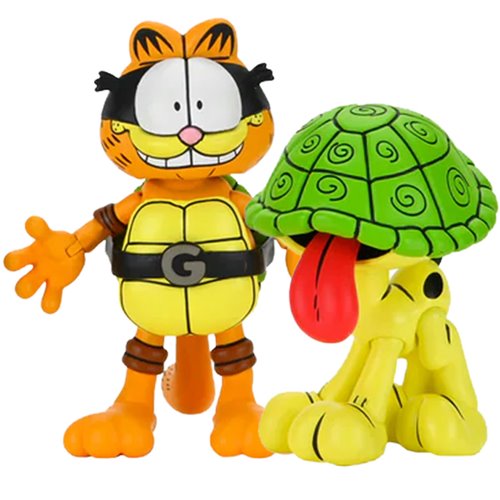 Teenage Mutant Ninja Turtles Archie Comics x Garfield Ultimate Garfello with Odie 7-Inch Scale Action Figure | NECA | PREORDER