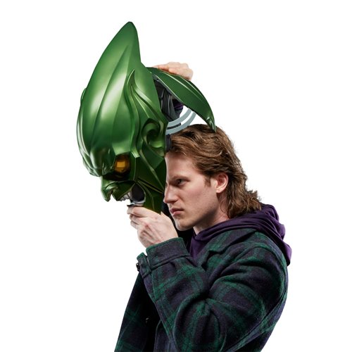 Spider-Man: No Way Home Marvel Legends Series Green Goblin Premium Roleplay Helmet Prop Replica (ETA JANUARY / FEBRUARY 2025)