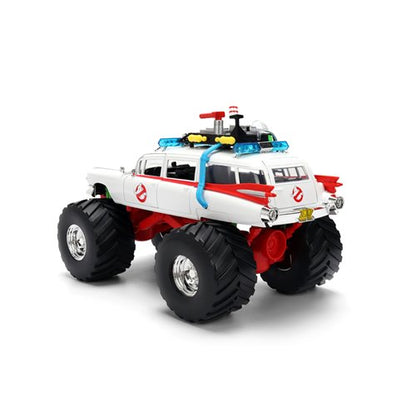 Hollywood Rides Ghostbusters Ecto-1 Monster Truck 1:24 Scale Die-Cast Metal Vehicle