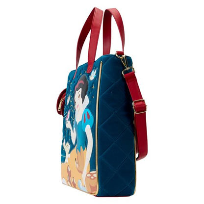 Snow White Heritage Quilted Velvet Tote Bag (ETA FEBRUARY / MARCH 2024)