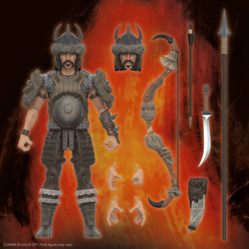 Conan the Barbarian Ultimates Subotai Battle of the Mounds 7-Inch Action Figure (ETA APRIL 2024)