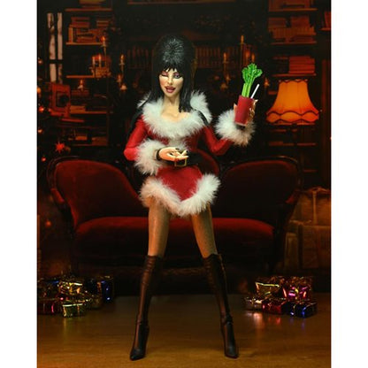 Elvira Very Scary Xmas Elvira 8-Inch Clothed Action Figure (ETA MARCH / APRIL 2025)