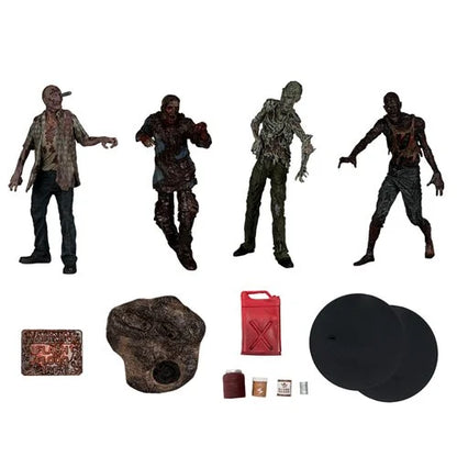 The Walking Dead Walkers 5-Inch Action Figure 4-Pack