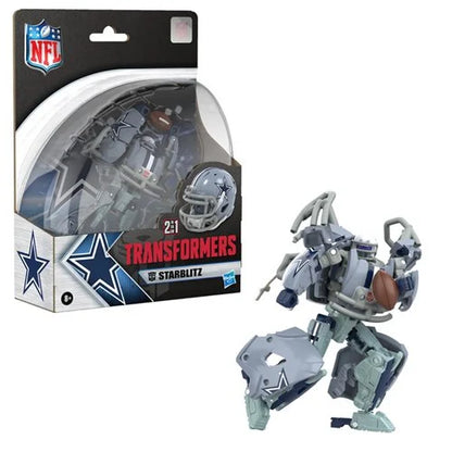 PREORDER - Transformers NFL Dallas Cowboys Starblitz Action Figure – PREORDER March 2026 – Licensed NFL Toy
