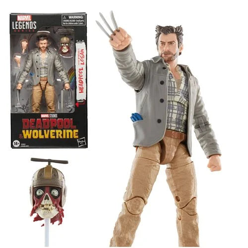 Deadpool & Wolverine Marvel Legends Headpool with Logan 6-Inch Action Figure (ETA NOVEMBER / DECEMBER 2024)