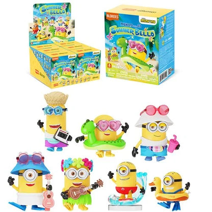 Minions Mokoo 02 Summer Bello Blind Box Mini Model Kit