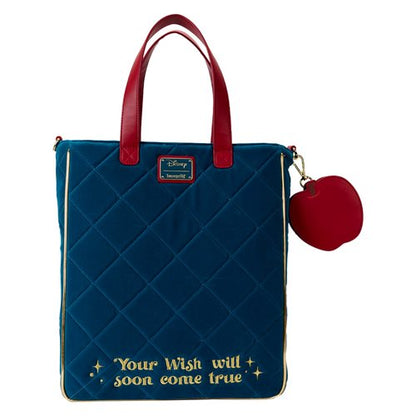 Snow White Heritage Quilted Velvet Tote Bag (ETA FEBRUARY / MARCH 2024)