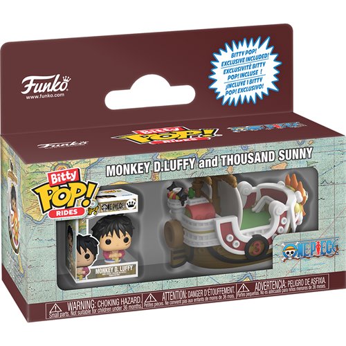 One Piece Thousand Sunny with Luffy Bitty Pop! Ride | Funko