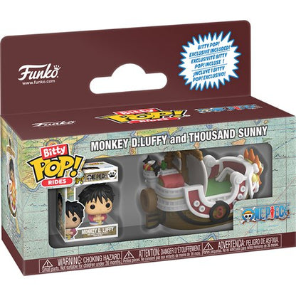 One Piece Thousand Sunny with Luffy Bitty Pop! Ride | Funko