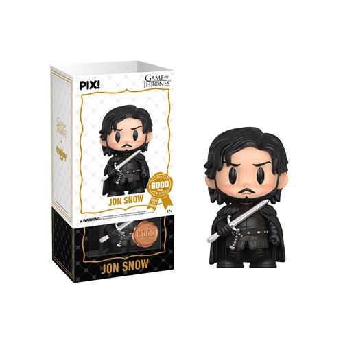 Game of Thrones Jon Snow Pix! Vinyl Figure | Thrilljoy