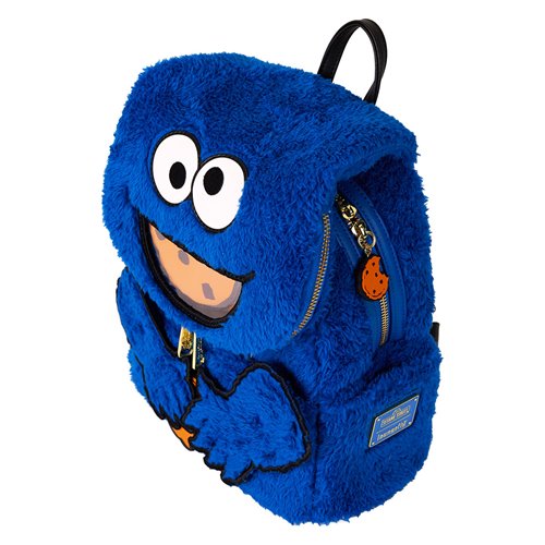 Sesame Street Cookie Monster Plush Mini-Backpack with Coin Purse