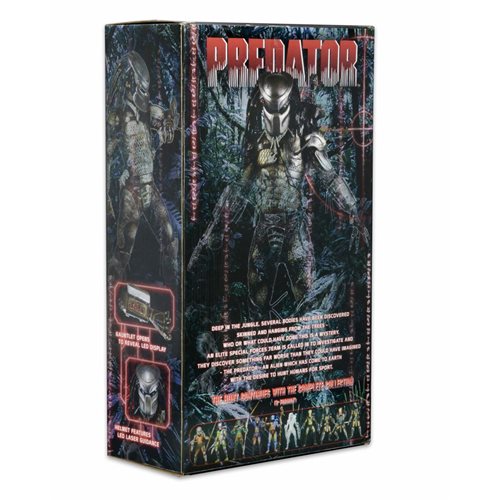 Predator | Jungle Hunter with LED NECA 1:4 Scale 19-Inch Action Figure | PREORDER