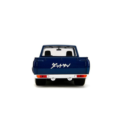 JDM Tuners 1972 Datsun 620 Pickup Gloss Blue 1:24 Scale Die-Cast Metal Vehicle