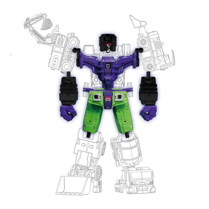Transformers Defender Version Devastator Kits Combining Accessory