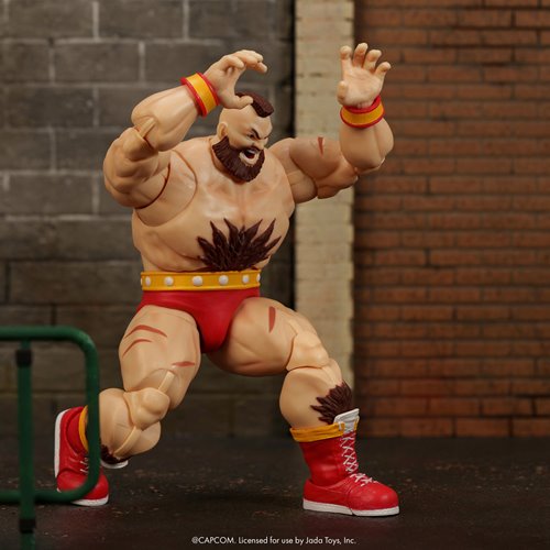 PRE-ORDER - Ultra Street Fighter II Zangief Deluxe 6-Inch Scale Action Figure